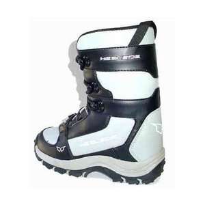   Launch Kids Lace Snowboard Boots Size 2 Black