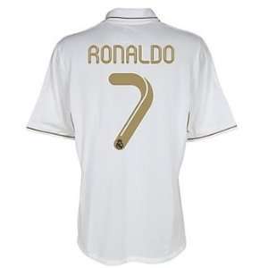 #7 Ronaldo Real Madrid Home Shirt Soccer Jersey 2011/12 