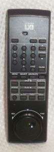 LXI Series LXI 23 TV/VCR Remote Control  