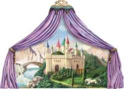 Castle Canopy Wall Mural