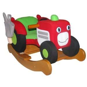  Tractor Toddler Plush Rocker by Charm Co. Toys & Games