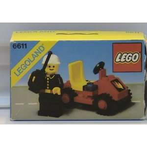  Lego Legoland Fire Chiefs Car 6611 Toys & Games