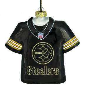 Pittsburgh Steelers Laser Jersey Ornament With Team Logo 