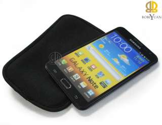 Neoprene Water Resistant)Soft Pouch Case for Samsung galaxy Note GT 