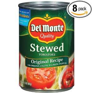 Del Monte Original Stewed Tomatoes, 14.5 Ounce (Pack of 8)  