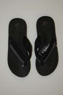 Neill Mens Kompress Flip Flops Black Size 9 NWT  