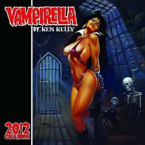  Ken Kelly Vampirella 2012 Wall Calendar Toys & Games