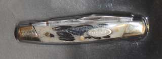 NEW Winchester Genuine Bone Mini Stockman Pocket Knife In Display 22 
