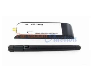   54Mbps 802.11 B/G Wireless Wifi Lan Internet Adapter Card With Antenna