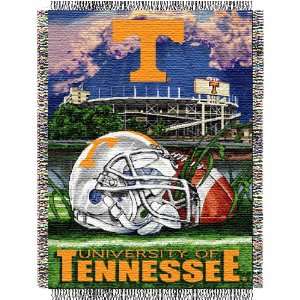   of Tennessee Volunteers Throw   Woven Tapestry