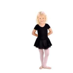  Child Short Sleeve Dress Size 4 6, Color Black Baby