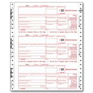    EGP IRS Approved   1099 INT 4 part Tax Form