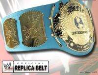 WWE WWF Classic WINGED EAGLE Blue Strap Championship BELT  