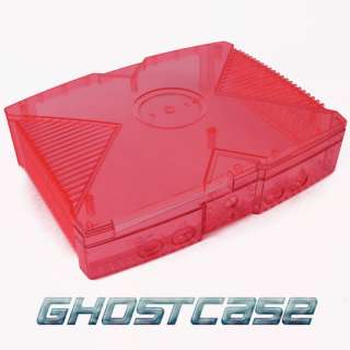 Original Xbox GhostCase   RED/PINK  