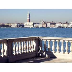 Venice Seen from Castello Quarter, Venice, UNESCO World Heritage Site 