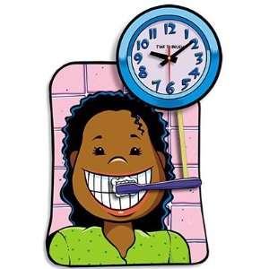 Clock   Girl (African American)http//norrishall/store/clocks/time 