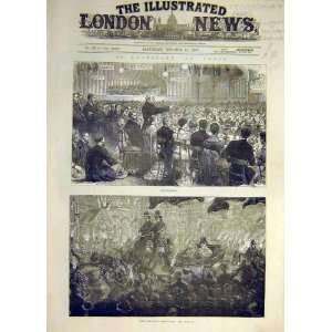    1881 Banquet Gladstone Leeds Torchlight Procession