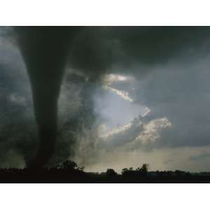 An F3 Category Tornado Swirls Across a South Dakota Prairie Premium 