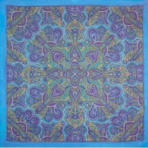   Indian Kaleidoscope Print   Hippie Style   Blue, Purple & Green Toys