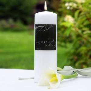  White Color of Love Unity Candle