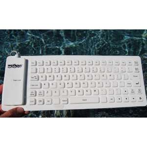  Washable Notebook size Keyboard USB/PS2   Cool Gray 