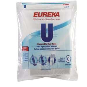  Pk/3 x 5 Eureka Vacuum Bags (54310B)