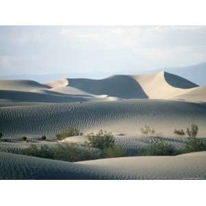  Sand Dunes on Valley Floor, Death Valley, California, USA 