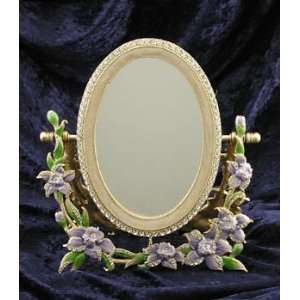  Beautiful Jeweled Mirror   Dolce Verona Mirror Lavender 