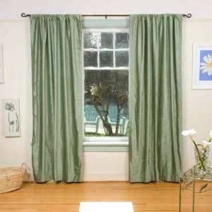  Olive Green Velvet Curtain / Drapes / Panels 43 X 84 