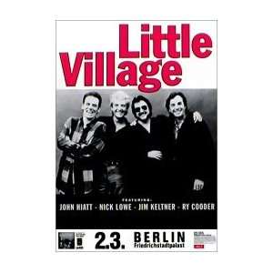  LITTLE VILLAGE Berlin 1992 Music Poster