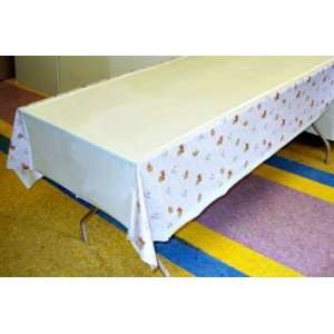  Vintage Nursery Baby Shower Plastic Tablecloth