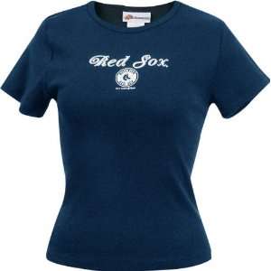  Boston Red Sox Womens Baby Doll Tee