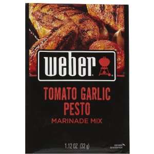 Weber Grill Tomato & Garlic Pesto Marinade, 1.12 oz  