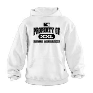  BPONG HOODA02WHT Property of BPONG Athletics Hoodie in 