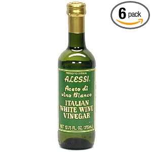 Alessi Vinegar, White Wine, 12.75 Ounce Grocery & Gourmet Food