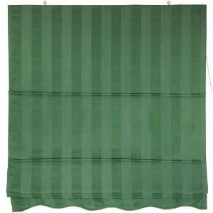  Striped Roman Shades   Green  60W