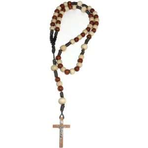  Rosary for Men. Wood Bead. Handmade Jewelry